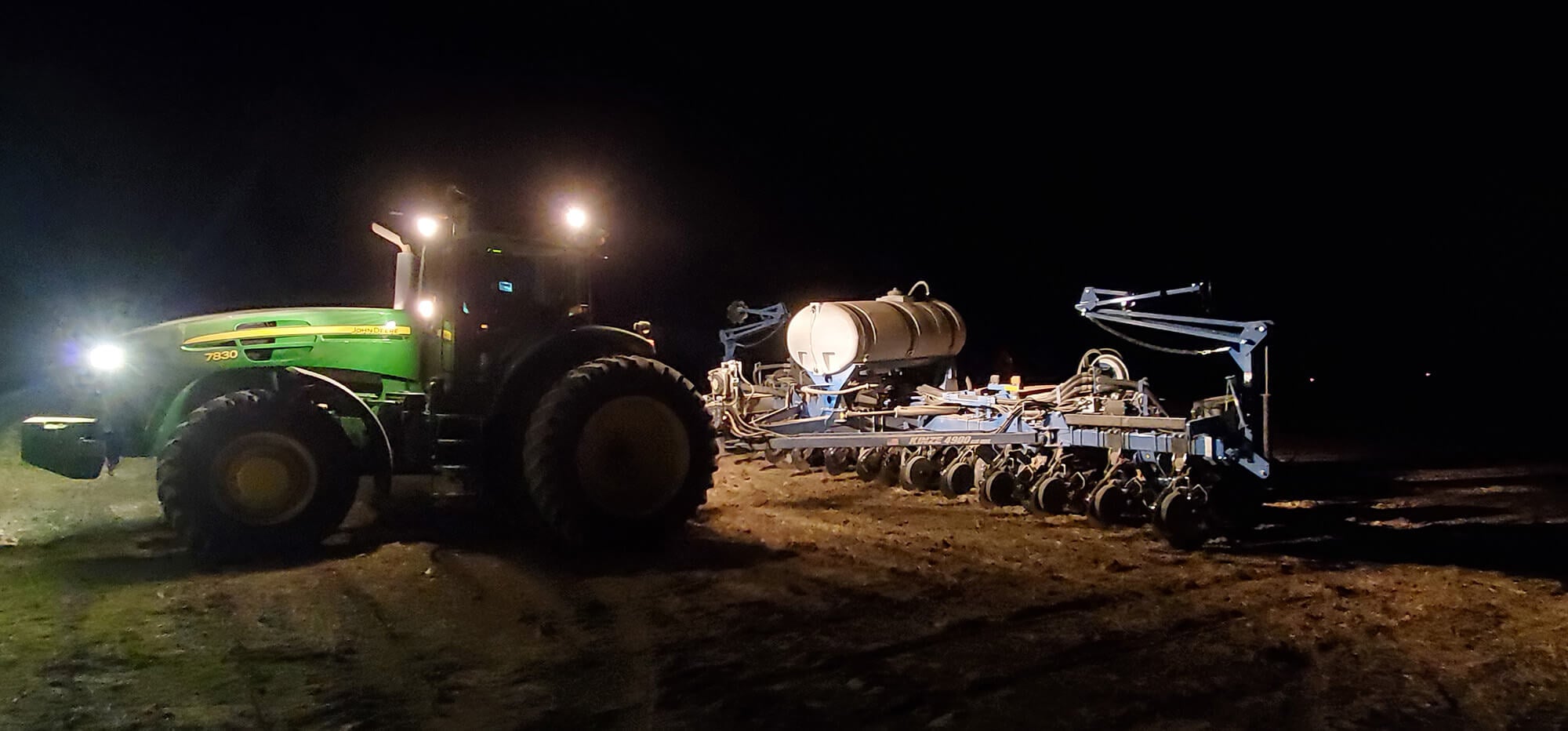 Tractor and Planting Equipment